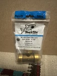 Sharkbite 3/4"X1/2" U412LFA Push-to-connect Brass Reducing Tee Fitting. Fixed Price $7.20.