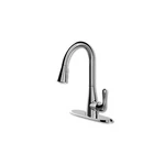 Oakbrook Vela One Handle Chrome Kitchen Faucet 3978-K101. Fixed Price $131.99.