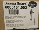 American Standard Selectronic 1.6 Gpf Toilet Flushometer Valve 6065.161.002. Fixed Price $249.99.