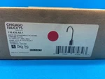 Chicago 116.430.AB.1 Hytronic Gooseneck Sink Faucet W Dual Beam Infrared Sensor. Fixed Price $155.96.