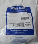 New Chicago Faucets 665-190KJKABNF Nickel Plated Brass Cartridge Hot/cold. Fixed Price $28.50.