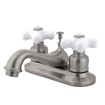 Kingston Brass KB60.PX Restoration 1.2 Gpm Centerset Bathroom - Nickel. Fixed Price $142.97.