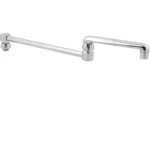 Chicago Faucets 157358 Ecast 18 In. Double Jointed Swing Spout With 2.2 Gpm Aer. Fixed Price $206.60.