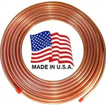 Ics Industries Hvac Refrigeration Copper Tubing Coil - Multiple Sizes 50 & 100FT. Fixed Price $276.00.