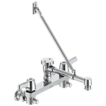 Delta 28C2383 Two Handle Wallmount Service Sink Faucet - Chrome. Fixed Price $417.21.