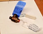 Nibco 1/4 Solder Brass Ball Valve CLS585-80-LF Plumbing Copper Tubing Air. Fixed Price $23.00.