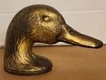 Vintage Brass Mallard Duck Head Faucet Handle Spigot Pull Mcm Decor Replacement. Fixed Price $18.73.