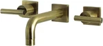 Kingston Brass KS6123CML Manhattan Wall Mount Bathroom Faucet Antique. Fixed Price $269.90.