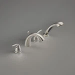 Delta T4705-SS Two-handle Roman Tub Trim With Handshower Stainless Steel Ope. Fixed Price $724.85.