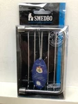 Smedbo Sideline X 3.5" Wall Mount Soap Basket Polished Chrome DK1005. Fixed Price $27.00.