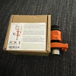 Claber 8587 Quick-fit Tap Connector Set Indoor 1.6 X 2.1 1.9, Black/orange. Fixed Price $20.00.
