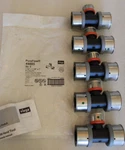 Viega 49885 1-1/2" 1" Pureflow Pex Press Tees Lot Of. Fixed Price $37.49.