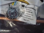 New Beaconmedaes Dual Port Isolation Valve # 6-211600-00 1/2 Inch With Gauge. Fixed Price $118.00.
