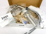 Kohler Tone Bathroom Sink Faucet W/ Clicker Drain Vibrant Brushed Nickel 27415BN. Fixed Price $199.01.