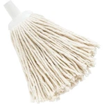 (3)-LIBMAN 12 In. Threaded Handle 4-PLY Cotton Yarn Deck Mop Refill Model: 90. Fixed Price $37.99.