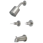 Kingston Brass KBX814.NDL Nuvofusion Tub And Shower Trim Package - Nickel. Fixed Price $220.97.