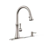 Kohler R28706-SD-VS Kaori Single Handle Kitchen Faucet Pull Down Sprayer Soap. Fixed Price $167.57.