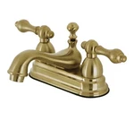 Kingston Brass KS3607AL Restoration 4" Centerset Bathroom Faucet Brushed. Fixed Price $124.95.
