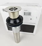 Delta Faucet RP47648 Pn Vessel Bowl Grid Strainer, Polished Nickel *new Open Box. Fixed Price $30.04.