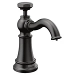 Moen S3955BL Paterson Deck Mounted Kitchen Soap Dispenser With Above The Sink. Fixed Price $74.33.