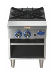 Globe GSP18G 18" Manual Stock Pot Range W/cast Iron Grate & 2 Ring Burner. Fixed Price $1150.00.