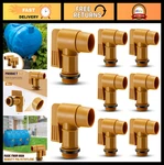 8 Pcs 2" Male Barrel Faucet Tap - Polyethylene Drum Spigot With Epdm Gasket For. Fixed Price $121.99.