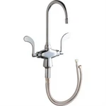 Chicago Faucets 50-E35-317XKABCP Hot & Cold Water Mixing Sink. Fixed Price $293.82.