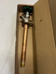 Prier C-144D08 Frost Free Anti-siphon Outdoor Wall Hydrant, 8-INCH, Nickel. Fixed Price $34.19.
