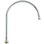 Chicago Faucet Gooseneck Spout, Brass GN10ASWGJKABCP. Fixed Price $177.19.