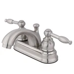Kingston Brass FB260.KL Knight 1.2 Gpm Centerset Bathroom Faucet - Nickel. Fixed Price $181.97.