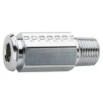 Parker 391P-4-4 1/4" Compression Chrome Plated Brass Pipe Coupler 5PK. Fixed Price $120.99.