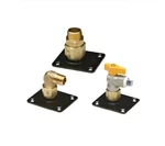 Counterstrike Tracpipe 1/2" Brass Autoflare Flange Fitting Mfg# FGP-RFG-500. Fixed Price $54.19.