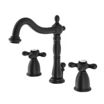 Kingston Brass KB197.AX Heritage 1.2 Gpm Widespread Bathroom - Black. Fixed Price $347.72.
