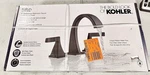 Kohler Katun In. Widespread Bathroom Faucet Matte Black K-R78039-4D-BL. Fixed Price $97.97.