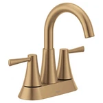Two Handle Bathroom Faucet Bronzed Gold 4 Centerset Modern Moen Ronan. Fixed Price $179.99.