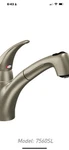Moen Extensa Stainless One Handle Low Arc Pull Out Kitchen Faucet #7560SL New. Fixed Price $200.00.
