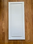 American Woodmark Portola Cabinet Door 18X42 Linen White Brand New. Fixed Price $49.95.