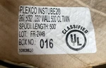 Plexco INSTUBE2 26T 5/32' .030" Wall Cl Twin Tubing, Black Unused Partial Roll. Fixed Price $99.99.