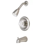 Kingston Brass KB53 Tub And Shower Trim - Nickel. Fixed Price $103.97.