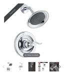 New Delta Windemere Monitor Series Shower Trim Chrome - BT14296. Fixed Price $110.99.