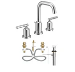 Moen TV6142 Gibson Two-handle Widespread Bathroom Faucet- Chrome. Fixed Price $188.97.