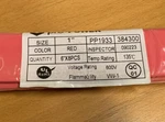 Spc Pro-power PP1933 Heat Shrink Tubing Size 1", Red, 6" Length (1 Pack). Fixed Price $21.00.