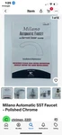 Technical Concepts 500617 Autofaucet Surround Sensor Technology Milano Chrome Gc. Fixed Price $149.96.