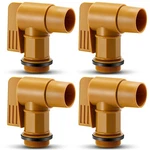 4 Pcs Polyethylene Drum Spigot With Epdm Gasket 2" Male Barrel Faucet Polyeth.... Fixed Price $67.19.