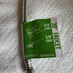 Homewerks Faucet Connector 20" X 3/8" Braided Water Line. Fixed Price $8.00.