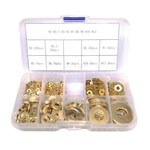 800PCS Brass Flat Washers Assortment Kit. Fixed Price $28.52.