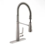 Kohler Vind Semi-professional Pull-down Kitchen Sink Faucet Stainless Steel. Fixed Price $129.24.