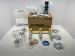 Kingston Brass KB2231YL Triple-handle Tub Shower Faucet, Polished Chrome. Fixed Price $120.00.