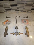 785-CP Concealed Hot Cold Water By Chicago Faucets, Chrome (main Parts). Fixed Price $99.00.
