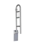 Moen 30 Flip-up Grab Bar With Toilet Paper Holder Stainless Steel Ada R8962FD. Fixed Price $74.99.